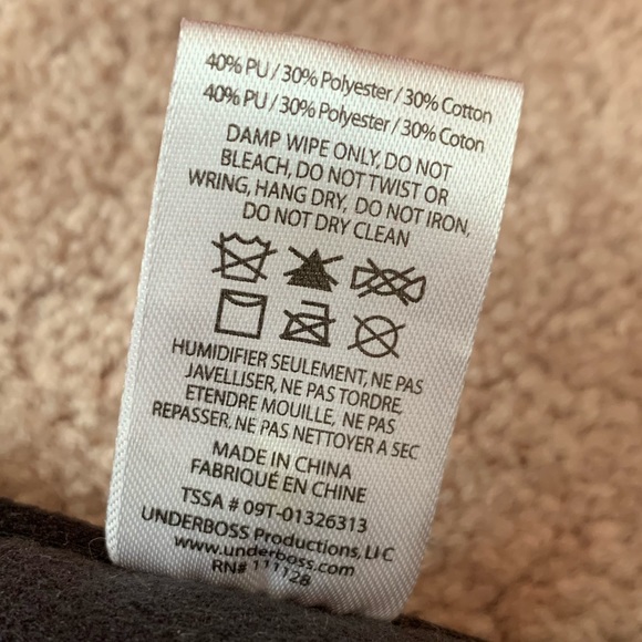 NWT Halloween Costume Wundergirl/Flash Zoom Faux Leather Fitted Corset/Superhero - Picture 14 of 16